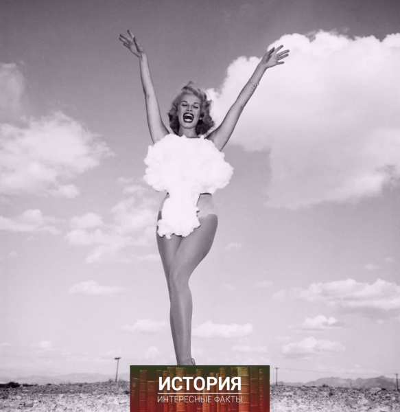 Танцовщица Ли Мерлин позирует для знаменитого снимка «Мисс..0