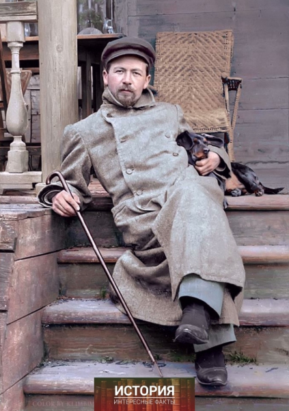 Антон Чехов в Мелихово, 1897..0
