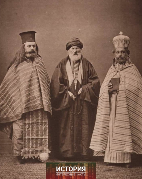 Армянский священник, мусульманский мулла и греческий священник,..0