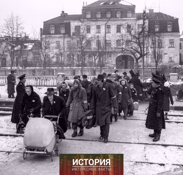 Фотография послевоенных депортаций этнических немцев из..0