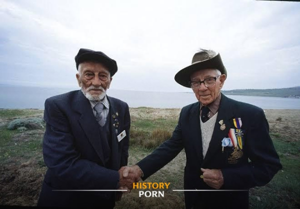Галлиполи, 1990 год. Спустя 75 лет после ожесточённых боёв на..0