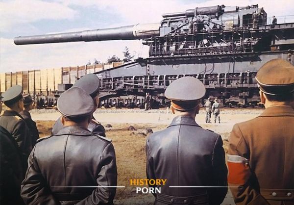 Германия, 19 марта 1943 года. «Дора» — гигантское артиллерийское..0