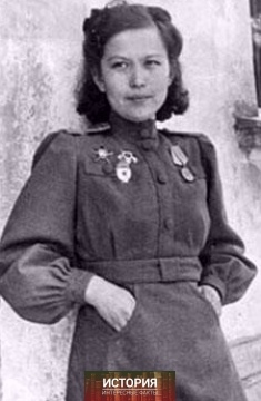 Хиуаз Каировна Доспанова — советская лётчица Великой..0