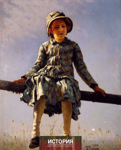 Илья Репин «Стрекоза» (1884, Третьяковская галерея) будто..0