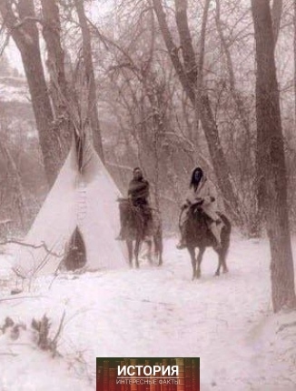 Коренные американцы в 1908 году. Фотография сделана Эдвардом..0