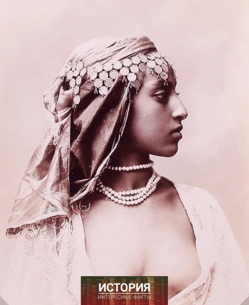 Портрет египетской девушки, Каир, 1870-е..0