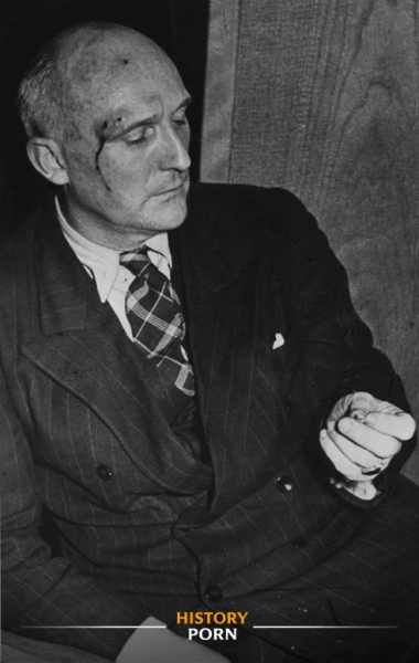 Бонн, 10 марта 1950 года. Депутат бундестага Вольфганг Хедлер из..0