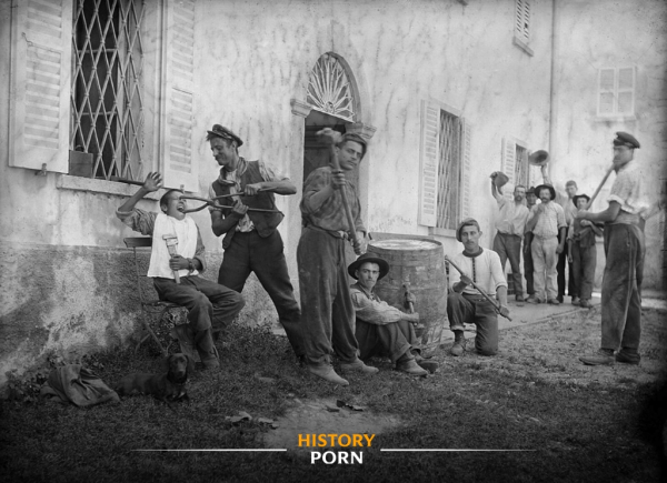 Долина Бленио, Швейцария, начало 1900-х годов. На снимке — одна из..0