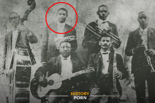 Единственная сохранившаяся фотография Бадди Болдена и его..0