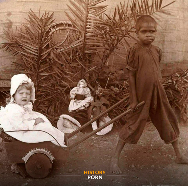 Около 1900 года, Западная Австралия. Аборигенные дети нередко..0