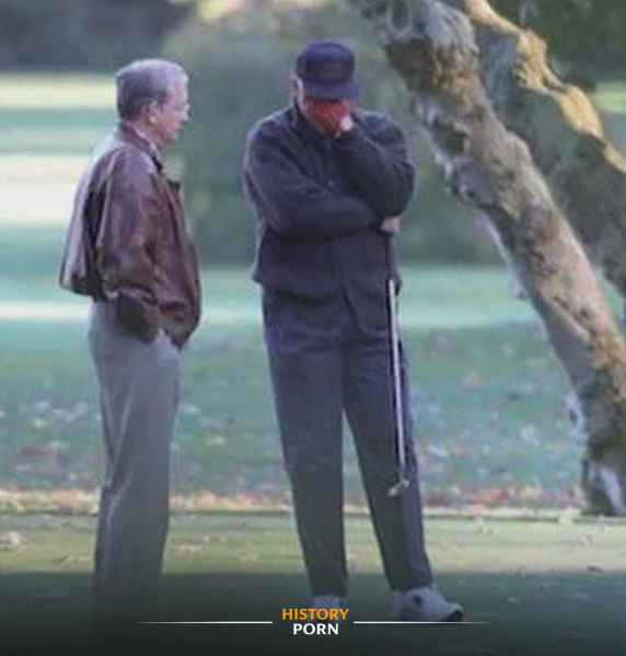 Вашингтон, 1995 год. На фотографии запечатлён момент, когда..0