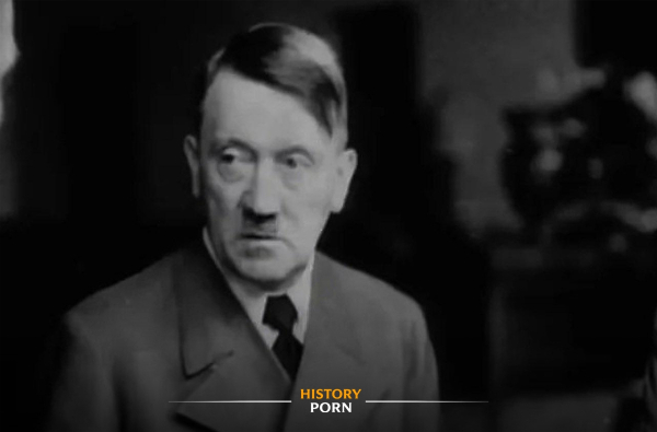 Фотография Гитлера в ту же ночь, когда он произнес свою последнюю..0