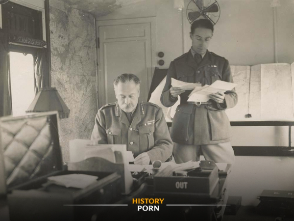 Франция, 1918 год. На фотографии — фельдмаршал сэр Дуглас Хейг,..0