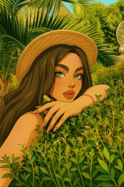 Милый портрет в мультяшном стиле для твоей жены за 48 часов!

-..0