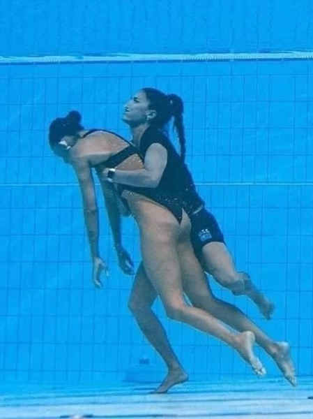 На чемпионате мира по водным видам спорта в Будапеште произошёл..0