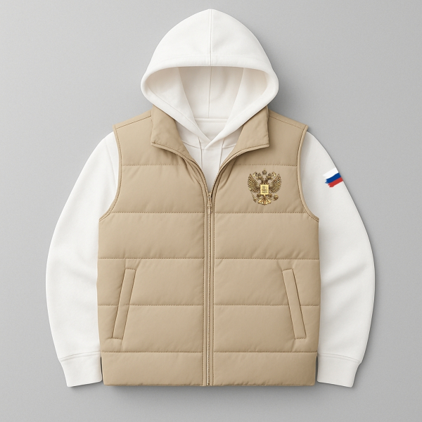 Готовый образ на зиму для Вас - худи + демисезонная жилетка..3