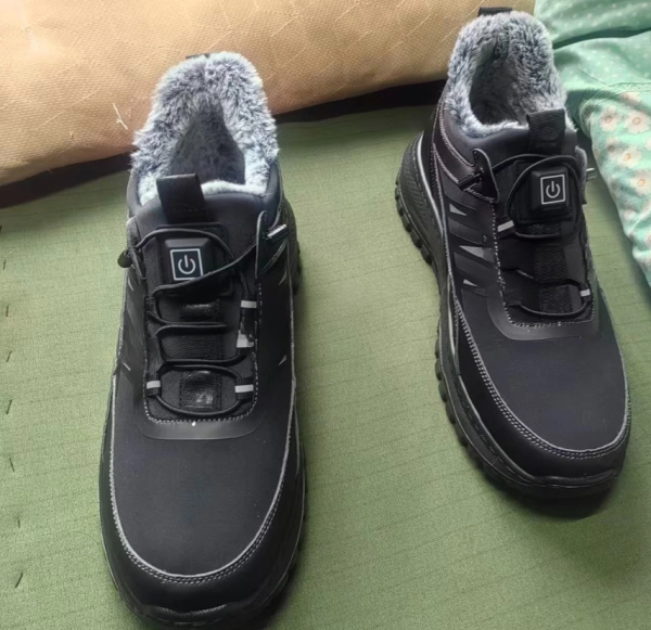 Умная электрическая обувь с подогревом. Водонепроницаемая,..3