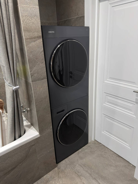 Стирально-сушильная инверторная машина, 2 барабана с загрузкой..3