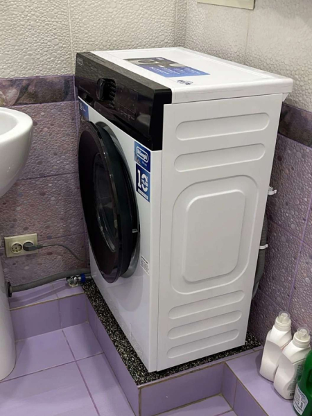 Узкая стиральная машина. Мощь в корпусе 39 см! Инвертор, 7 кг..0