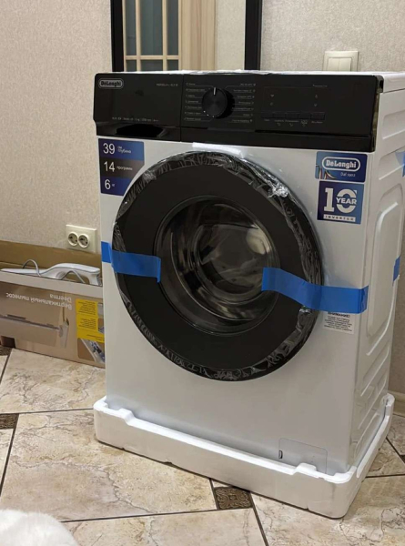 Узкая стиральная машина. Мощь в корпусе 39 см! Инвертор, 7 кг..1