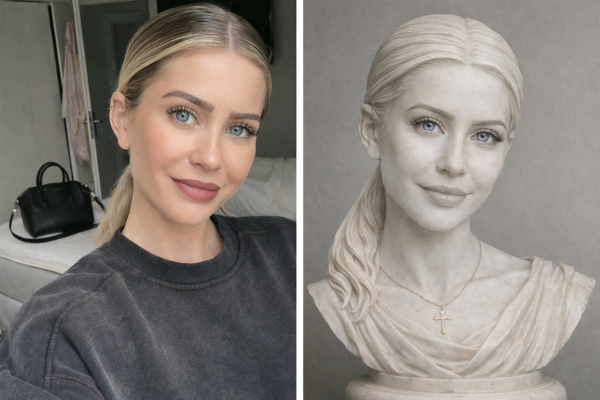 Она - не просто красивая. Она - как произведение искусства. И..0