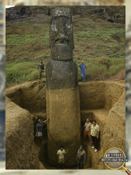 🗿 Моаи Рапа-Нуи: статуи, у которых есть тела под землёй

На0