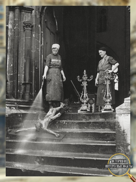 ✝ «Мытьё Иисуса»: фотография, которая выглядит почти0