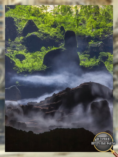 🌏🏞 Самая большая пещера Земли, где есть собственные облака, лес3