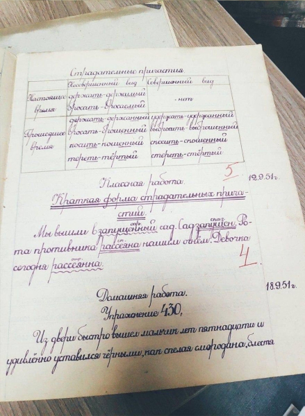 ✒📖 Забытое искусство каллиграфии: как писали школьники в 19510